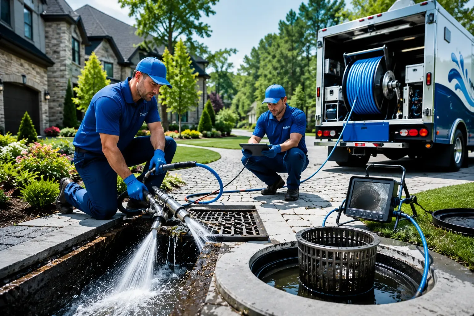 Local outdoor drain cleaning professionals in Montrose, CA